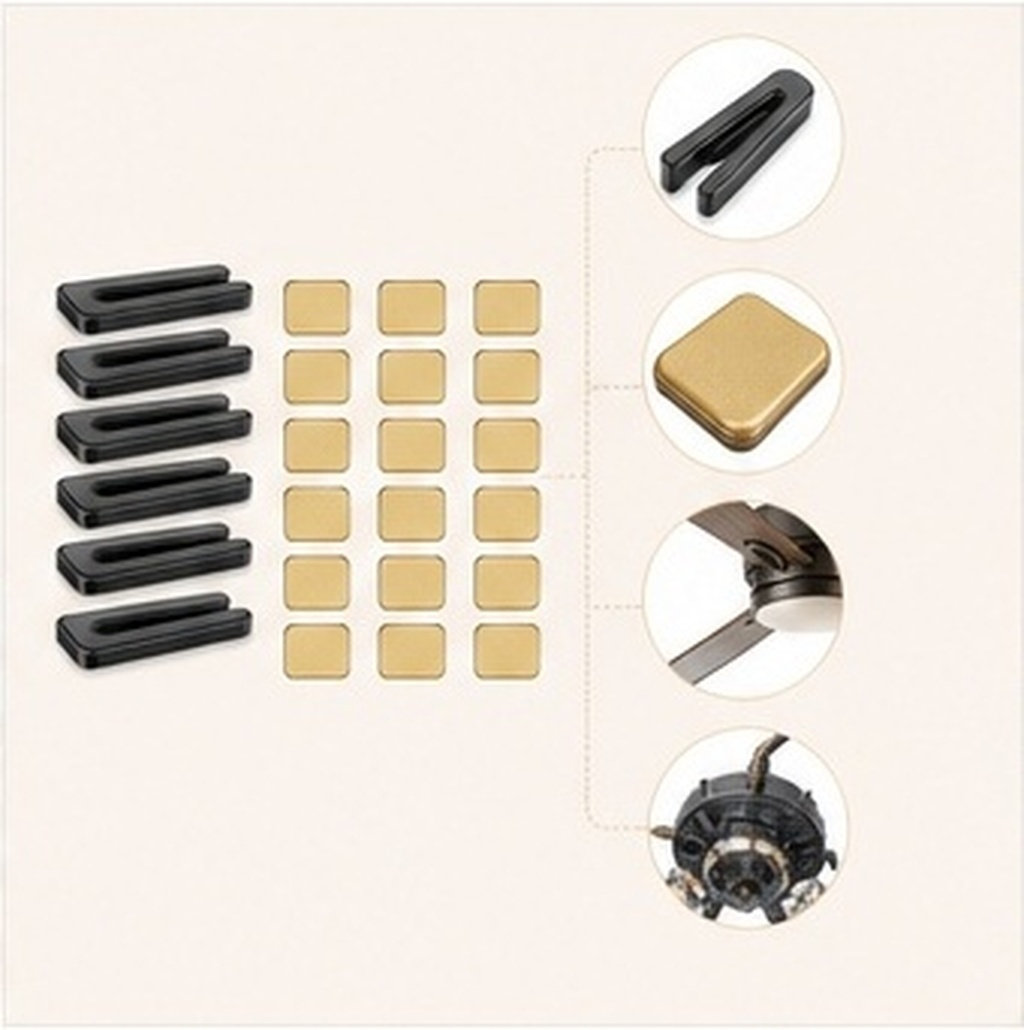 Ceiling Fan Blade Balancing Kit - 6Sets Ceiling Fan Blades Balancing Kit