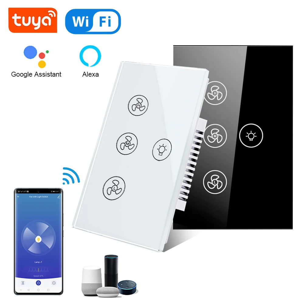 Smart Ceiling Fan Alexa Wifi - Wifi Smart Switch for Ceiling Fan