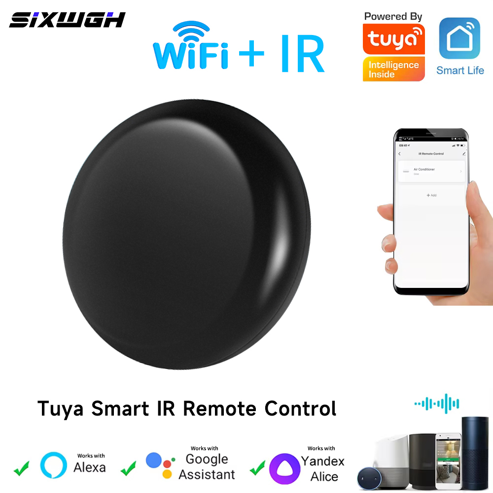 Smart Ceiling Fan Alexa Wifi - Tuya WiFi IR Remote Controller Smart