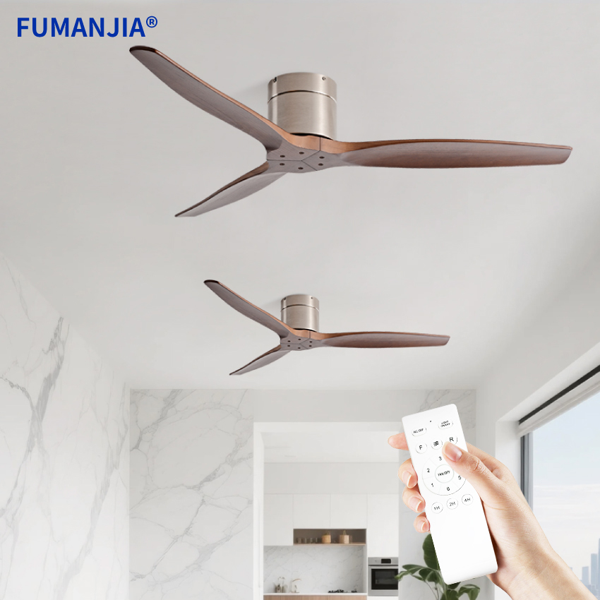 FUMANJIA 42/52/60 Inch Ceiling - Ceiling Fan With Remote Control Reversible 评论和价格