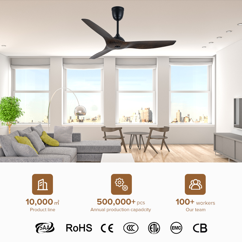 Powerful Metal DC Motor Remote - Ceiling Fan Dc Motor 52 Inch 评论和价格