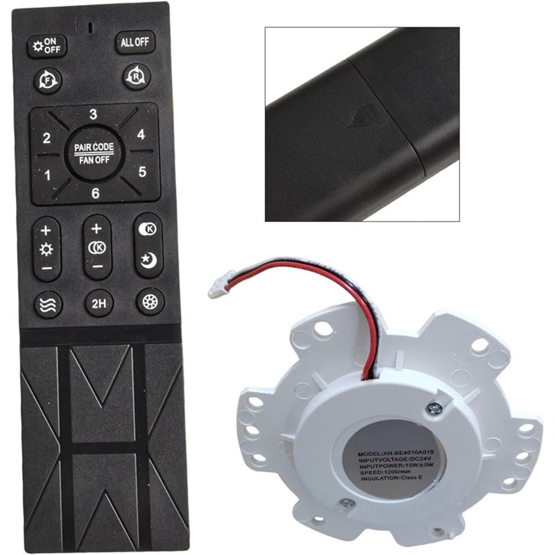 AT28-Remote Control Kit For Ce - Ceiling Fan With Remote Control Reversible 评论和价格