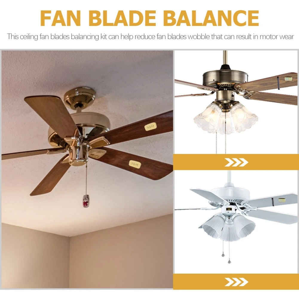 21PCS Metal Ceiling Fan Blade  - Ceiling Fan Blade Balancing Kit 评论和价格