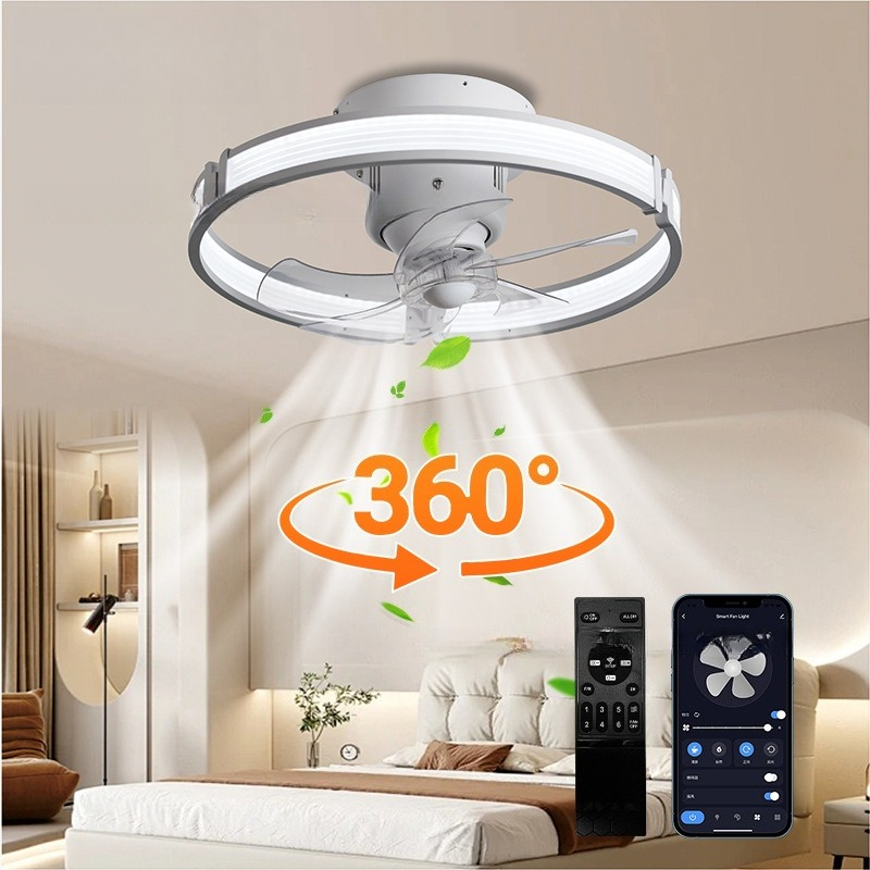 Smart Graffiti WiFi Bedroom Ce - Smart Ceiling Fan Alexa Wifi 评论和价格