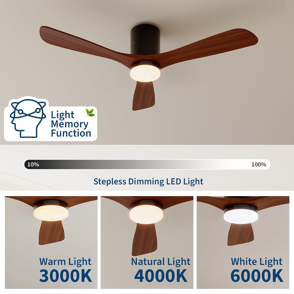 52 Inch Ceiling Fans with Ligh - Ceiling Fan Dc Motor 52 Inch 评论和价格