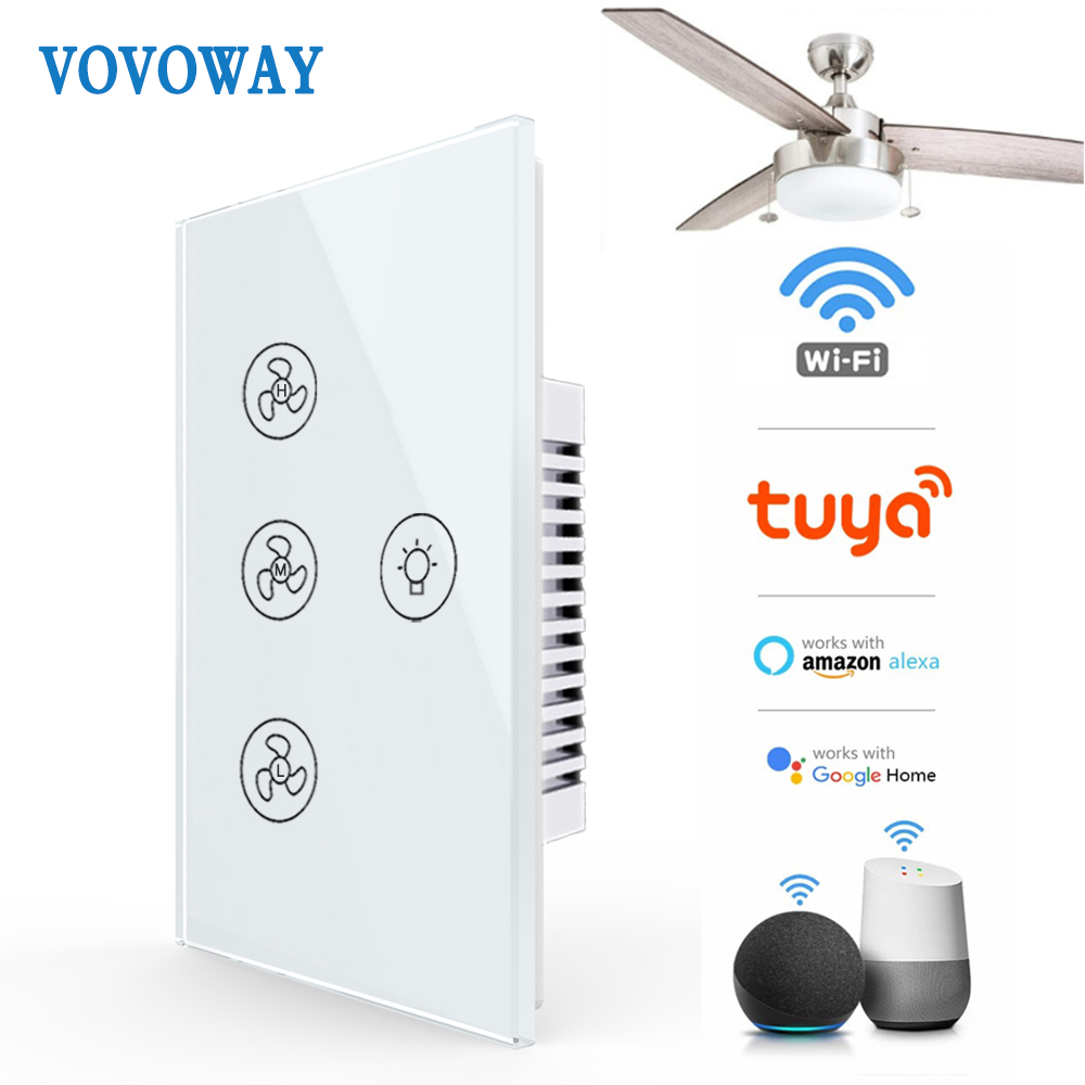 Smart Wifi Fan Light Switch,US - Smart Ceiling Fan Alexa Wifi 评论和价格