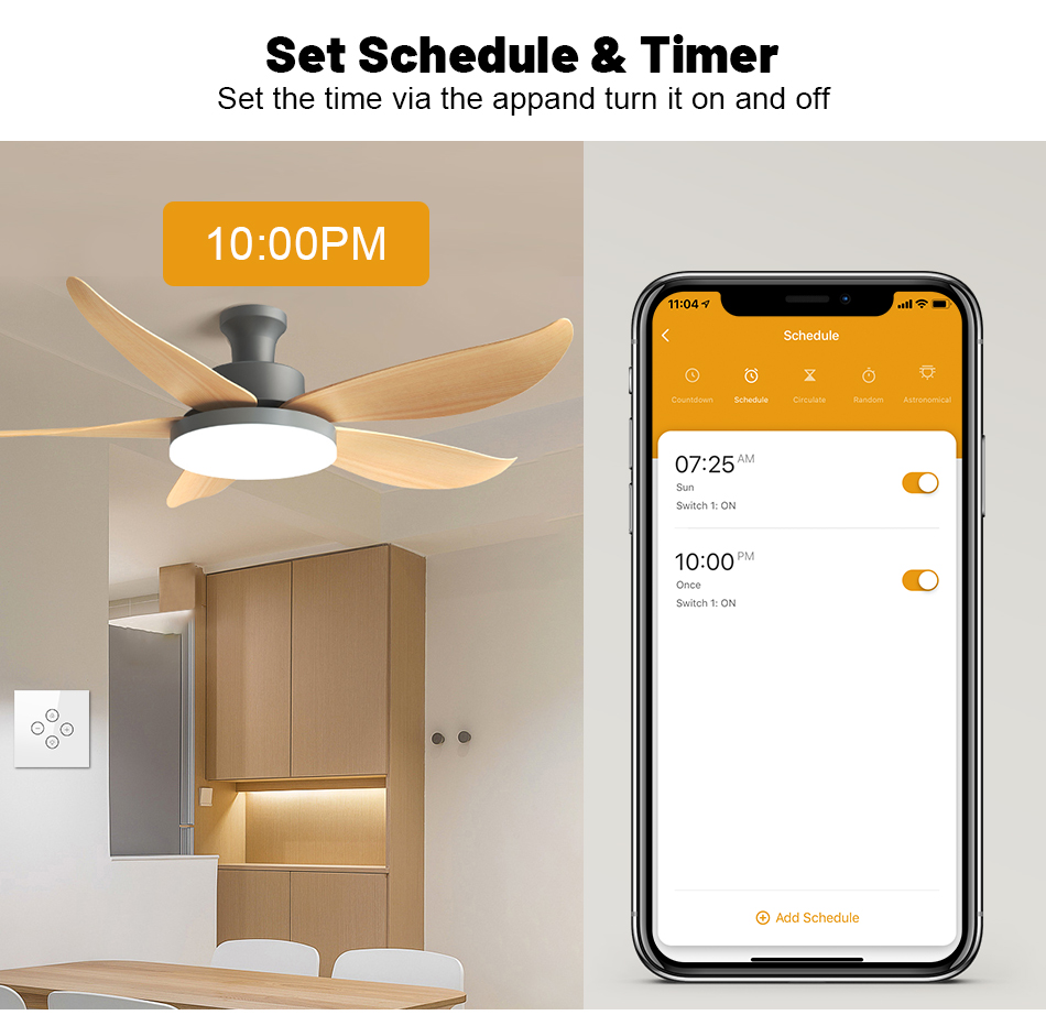 Smart Wifi Fan Light Switch,US - Smart Ceiling Fan Alexa Wifi 评论和价格