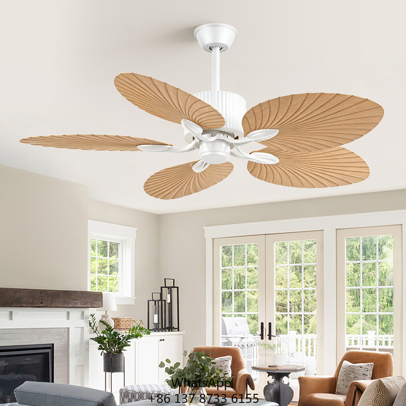 645 Iron Ceiling Fan 5 Blades  - Ceiling Fan Dc Motor 52 Inch 评论和价格