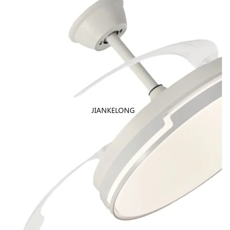 Narvi White Ceiling Fan, 3 Tra - Ceiling Fan Led 3 Blade Modern 评论和价格