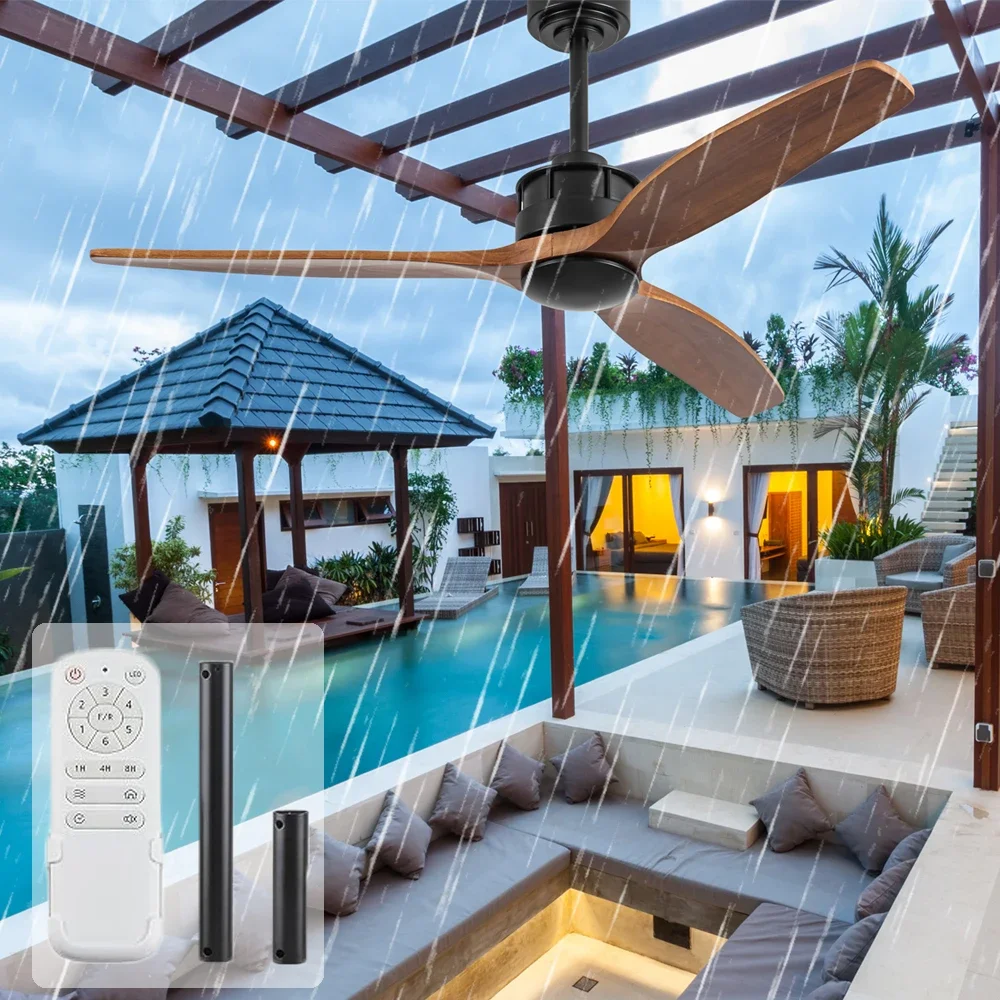 Gold Seller Stylish High Quali - Ceiling Fan Outdoor Damp Rated 评论和价格