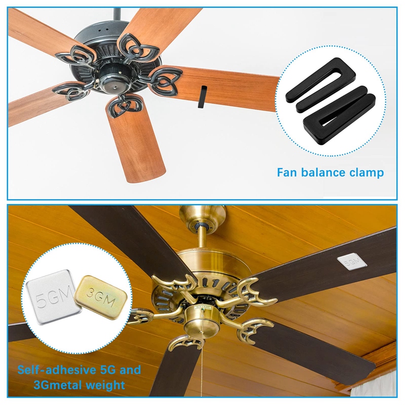 6 Sets Of Ceiling Fan Blade Ba - Ceiling Fan Blade Balancing Kit 评论和价格