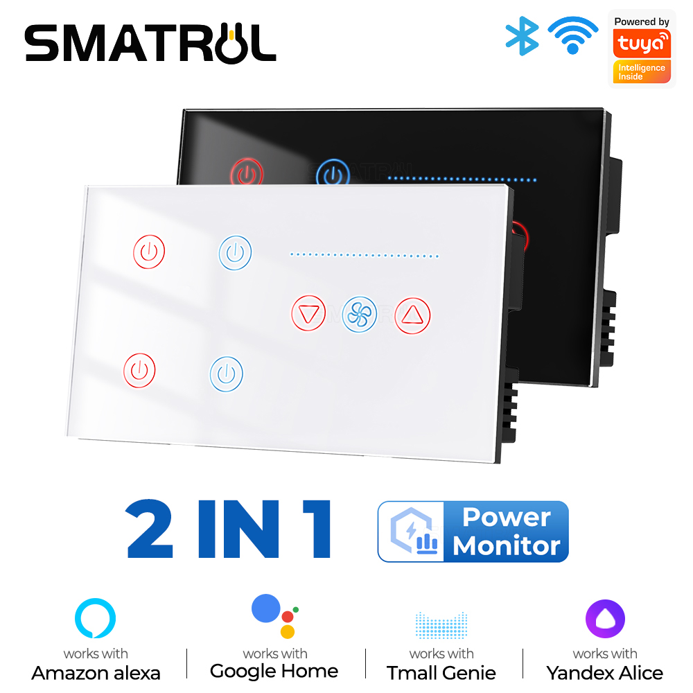 Zigbee WIFI Smart Wall Switch  - Smart Ceiling Fan Alexa Wifi 评论和价格