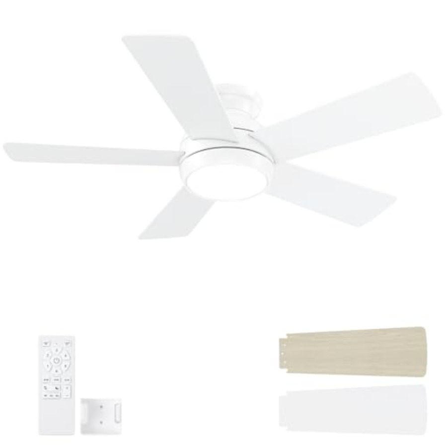 Ceiling Fans with Lights and R - Ceiling Fan Low Profile Flush Mount 评论和价格