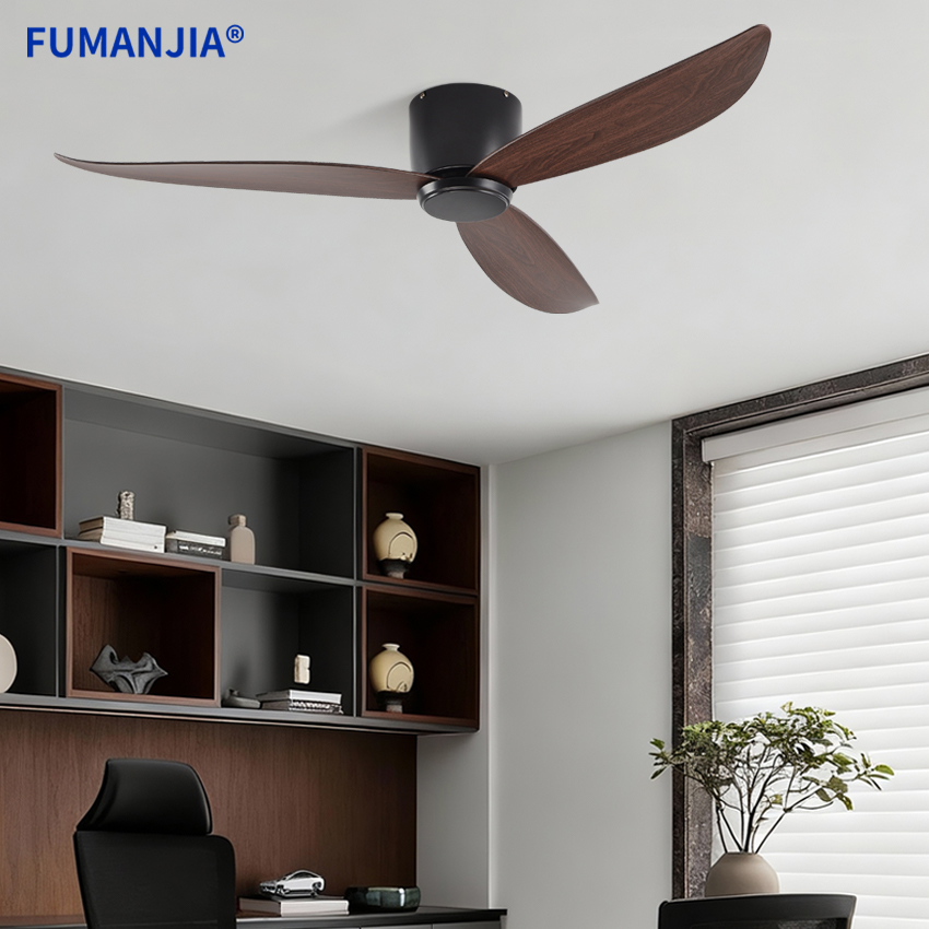 FUMANJIA 19CM Ultra-Thin DC Ce - Ceiling Fan With Remote Control Reversible 评论和价格