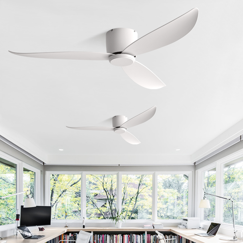 FUMANJIA 19CM Ultra-Thin DC Ce - Ceiling Fan With Remote Control Reversible 评论和价格