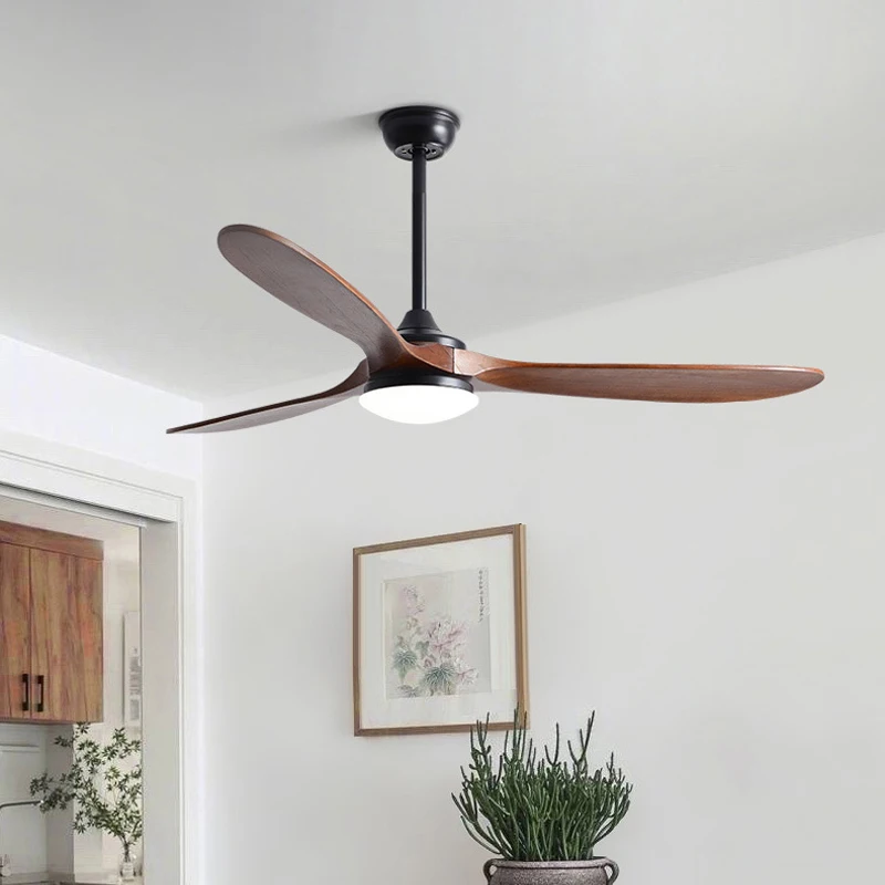 42 52 60 inch 3 Wood Blade DC  - Ceiling Fan Dc Motor 52 Inch 评论和价格