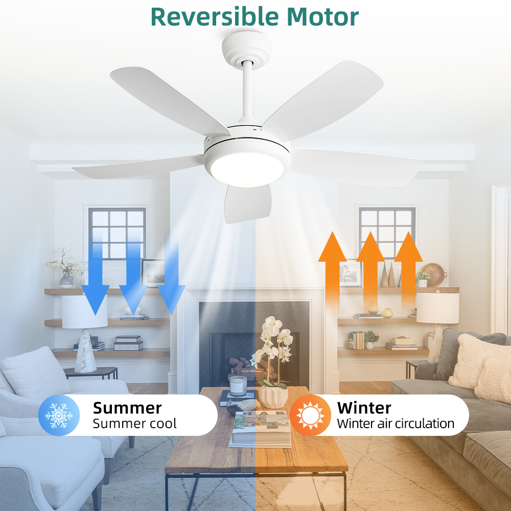 Sofucor 42 Inch Ceiling Fans w - Ceiling Fan Dc Motor 52 Inch 评论和价格