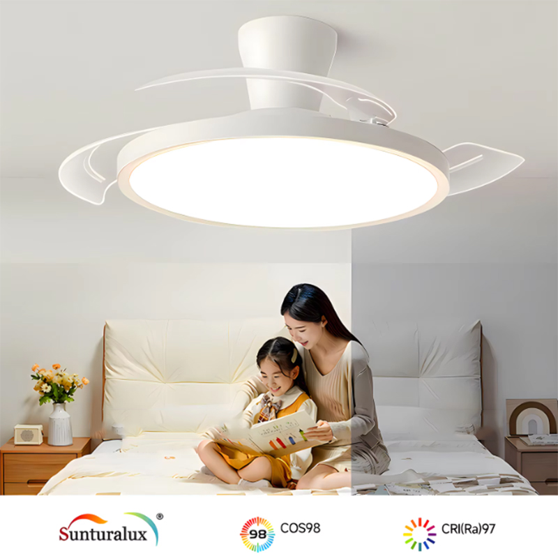 Modern Ceiling Fan Lamps Silen - Ceiling Fan Led 3 Blade Modern 评论和价格