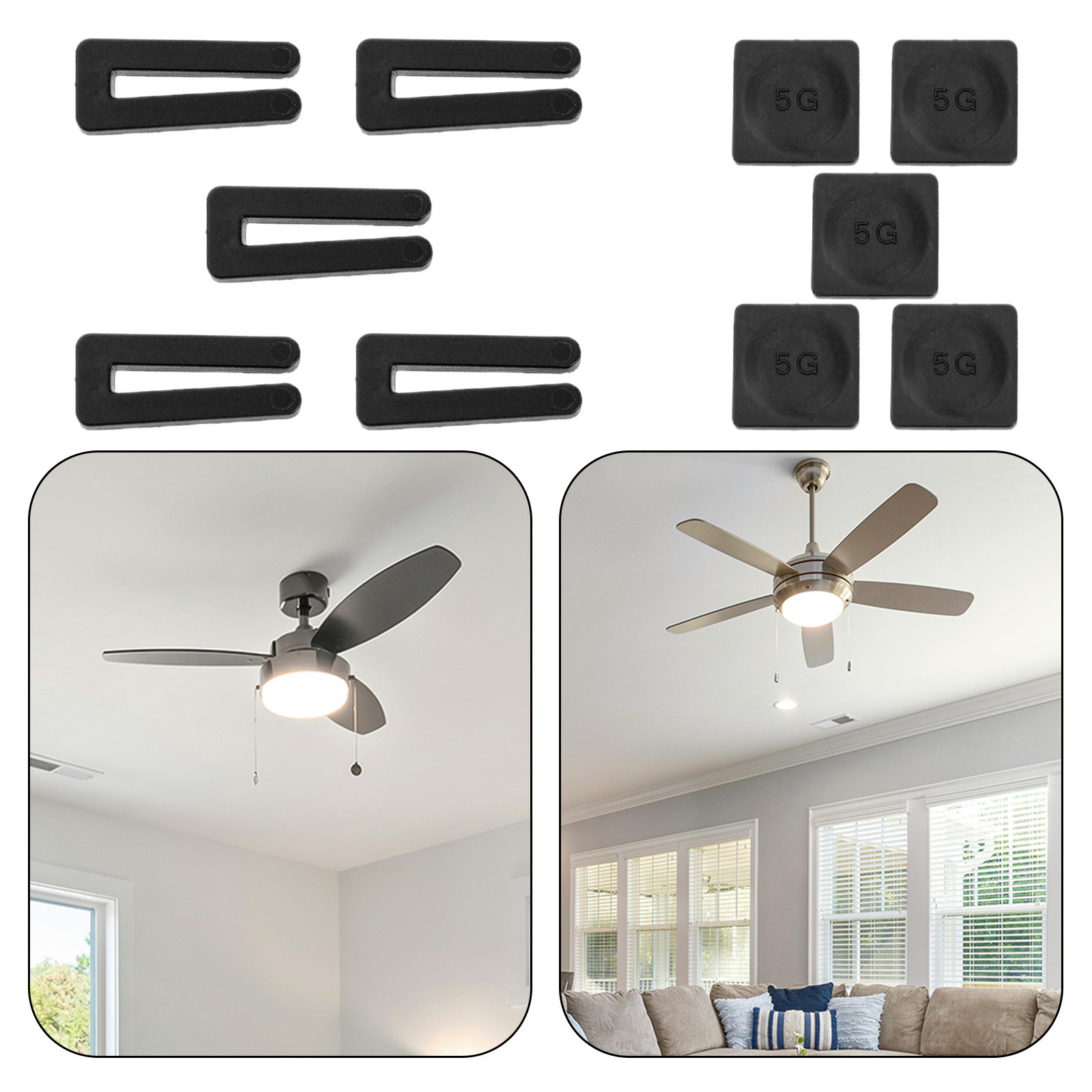 5Sets Ceiling Fan Balancing Ki - Ceiling Fan Blade Balancing Kit 评论和价格