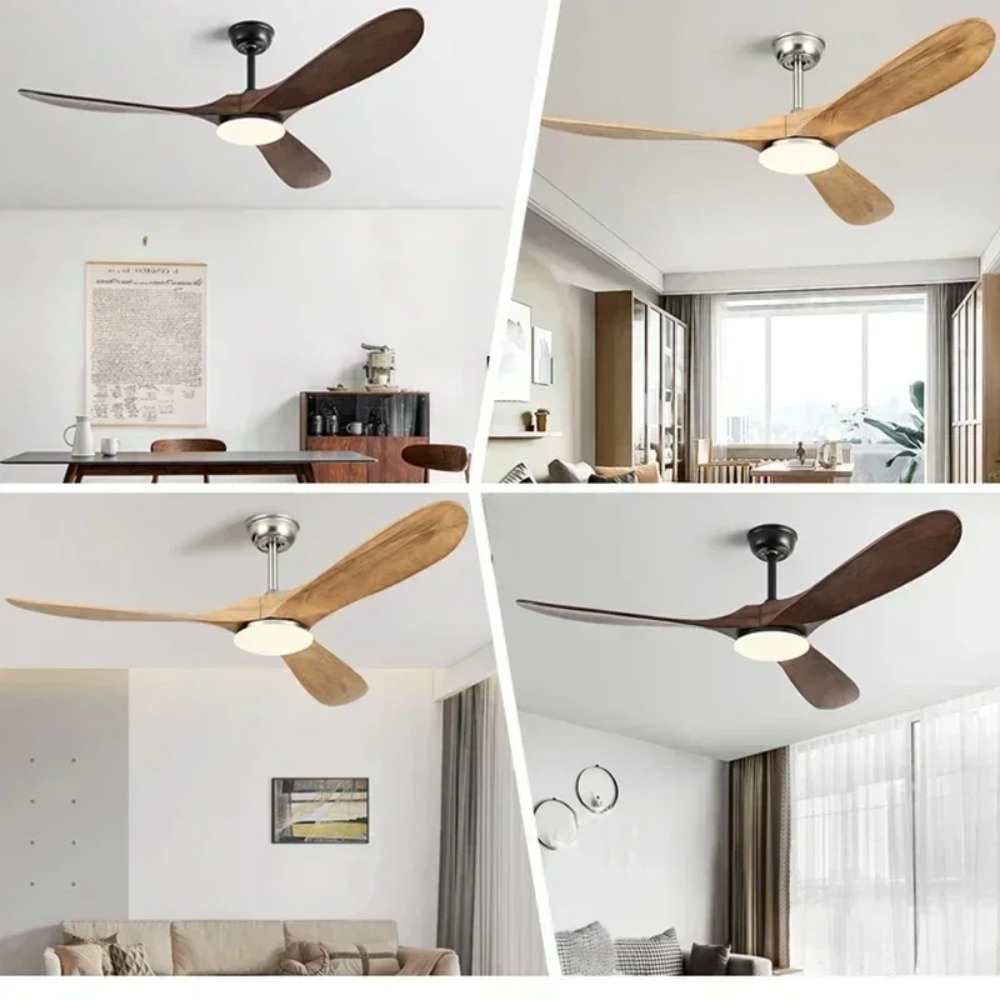 60 Inch Vintage Wooden Ceiling - Ceiling Fan 60 Inch Industrial 评论和价格