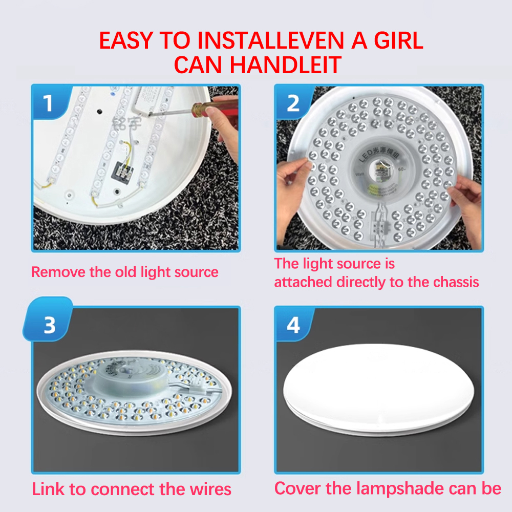 Led panel light ceiling light  - Ceiling Fan Light Kit Replacement 评论和价格