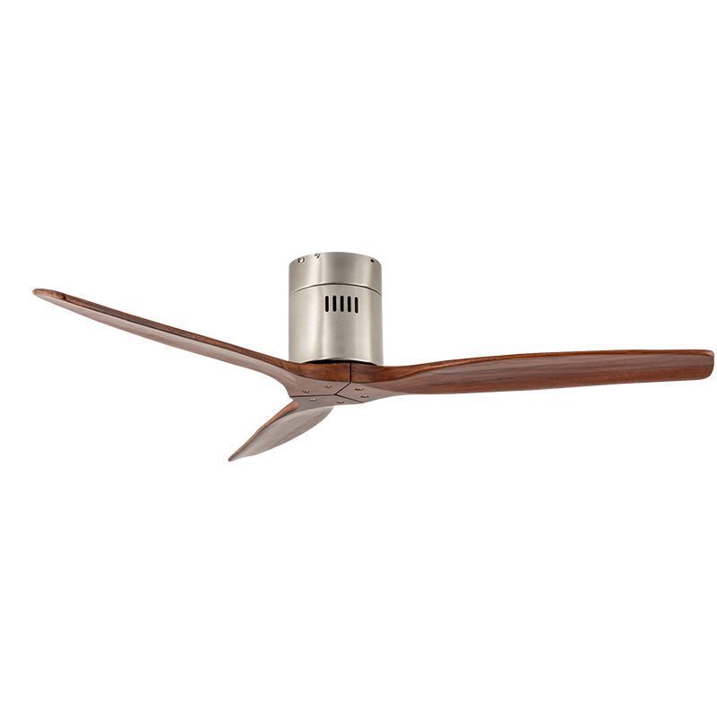 52Inch Brushed Luxury 3 Wooden - Ceiling Fan Led 3 Blade Modern 评论和价格