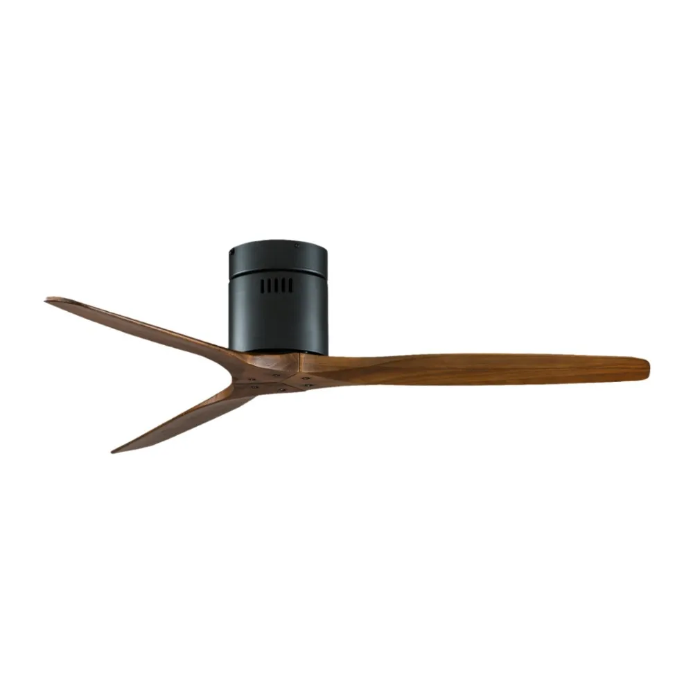 52Inch Brushed Luxury 3 Wooden - Ceiling Fan Led 3 Blade Modern 评论和价格