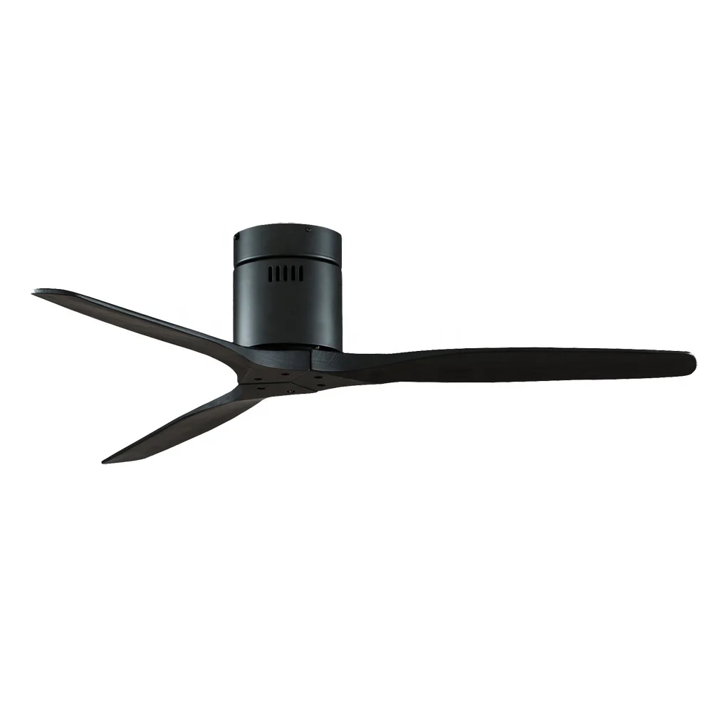 52Inch Brushed Luxury 3 Wooden - Ceiling Fan Led 3 Blade Modern 评论和价格