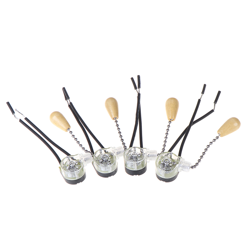 4pcs Wall Light Pull Switch Ho - Ceiling Fan Pull Chain Switch 评论和价格