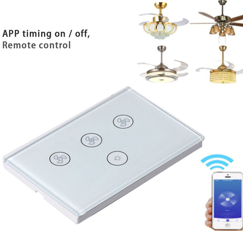 Tuya Wifi Smart Fan Switch Fan - Smart Ceiling Fan Alexa Wifi 评论和价格