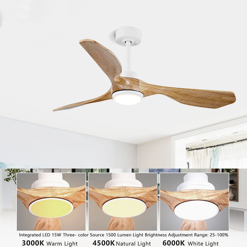 52 Inch Unique Wood Ceiling Fa - Ceiling Fan Dc Motor 52 Inch 评论和价格