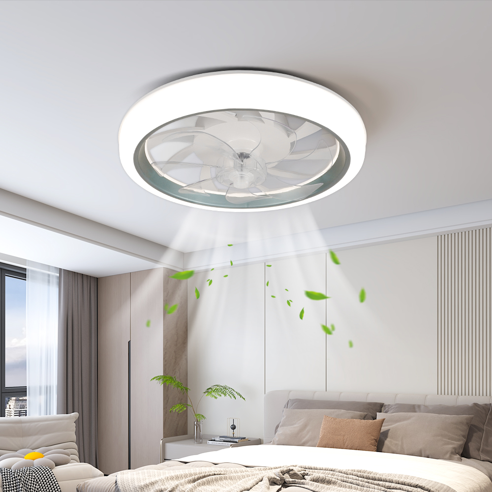 Intelligent LED Ceiling Fan Li - Smart Ceiling Fan With Light Remote 评论和价格