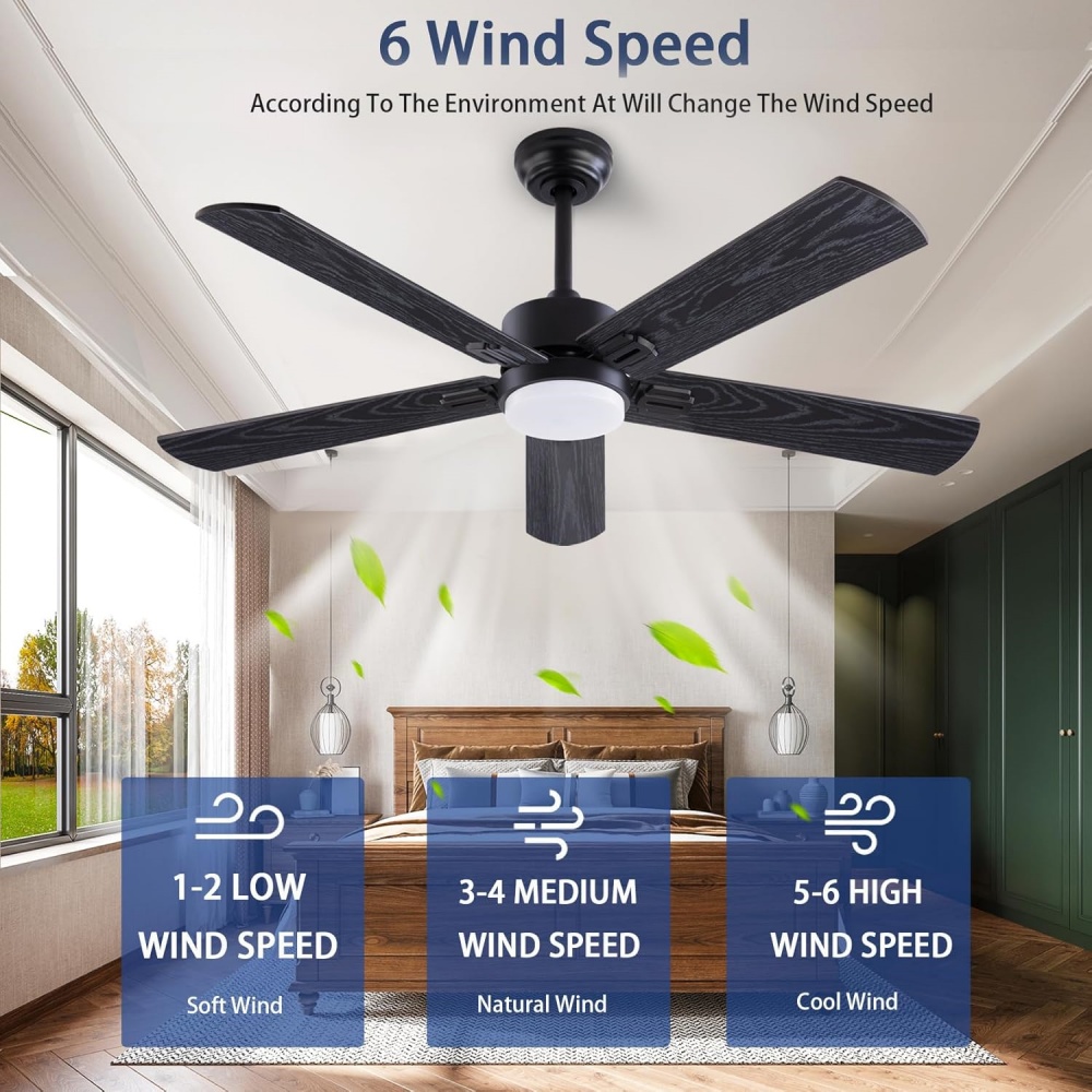 42/52 Inch Ceiling Fan Light L - Ceiling Fan Dc Motor 52 Inch 评论和价格