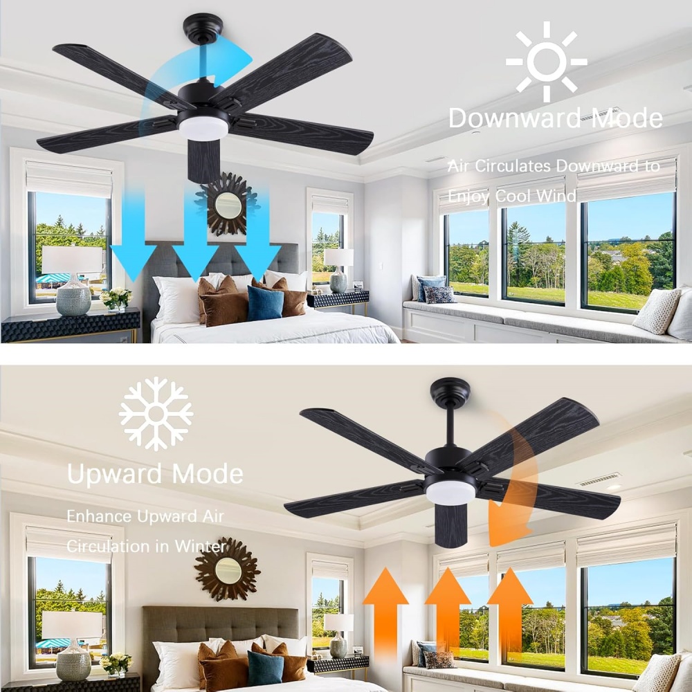 42/52 Inch Ceiling Fan Light L - Ceiling Fan Dc Motor 52 Inch 评论和价格