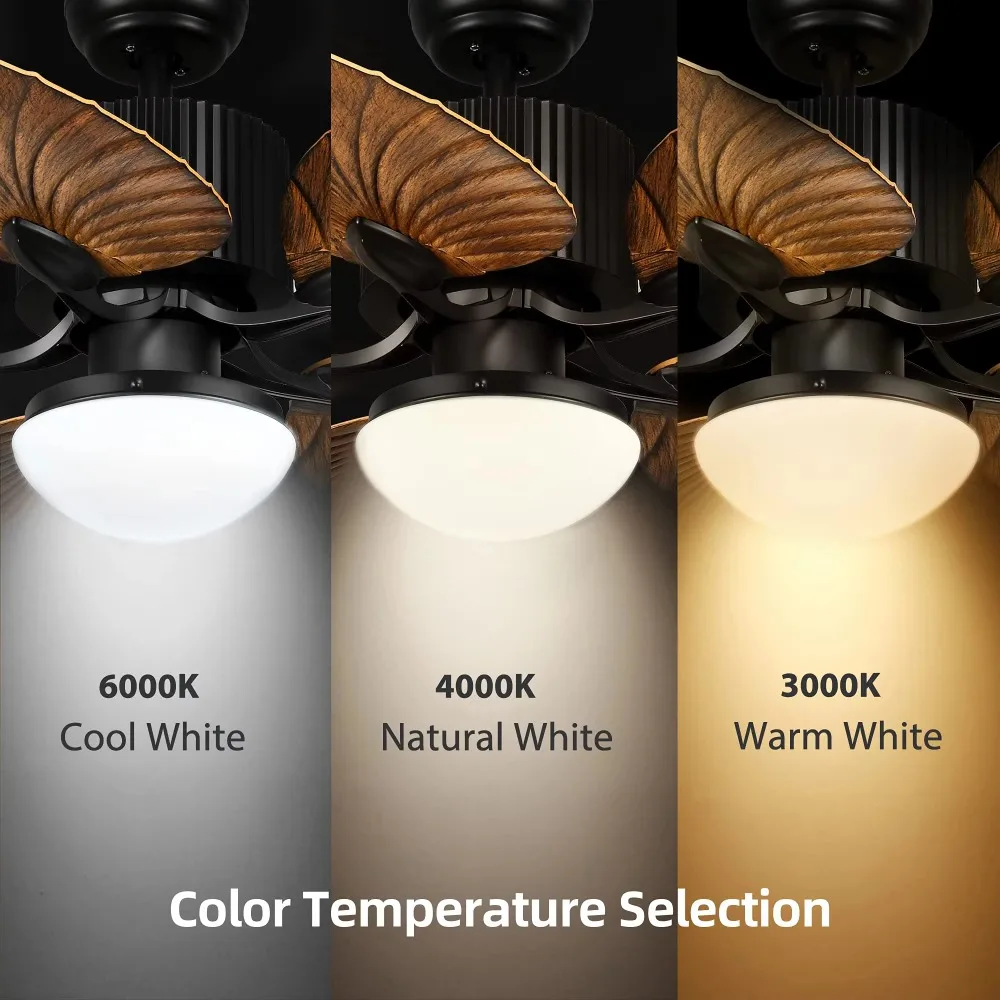 52 Inch Tropical Style Ceiling - Ceiling Fan Dc Motor 52 Inch 评论和价格