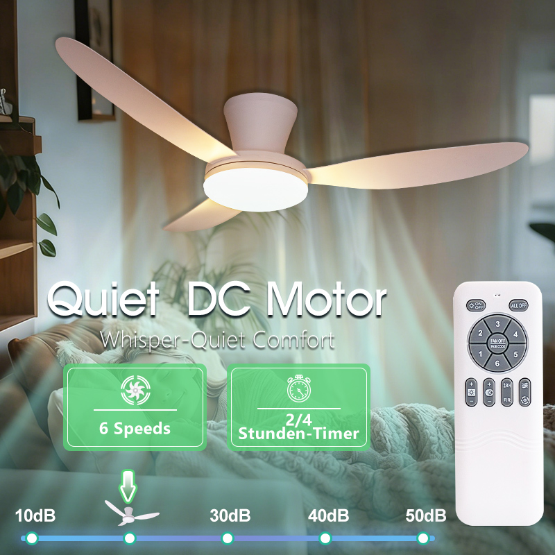 MARPOU Simple Ceiling Fans Wit - Ceiling Fan Led 3 Blade Modern 评论和价格
