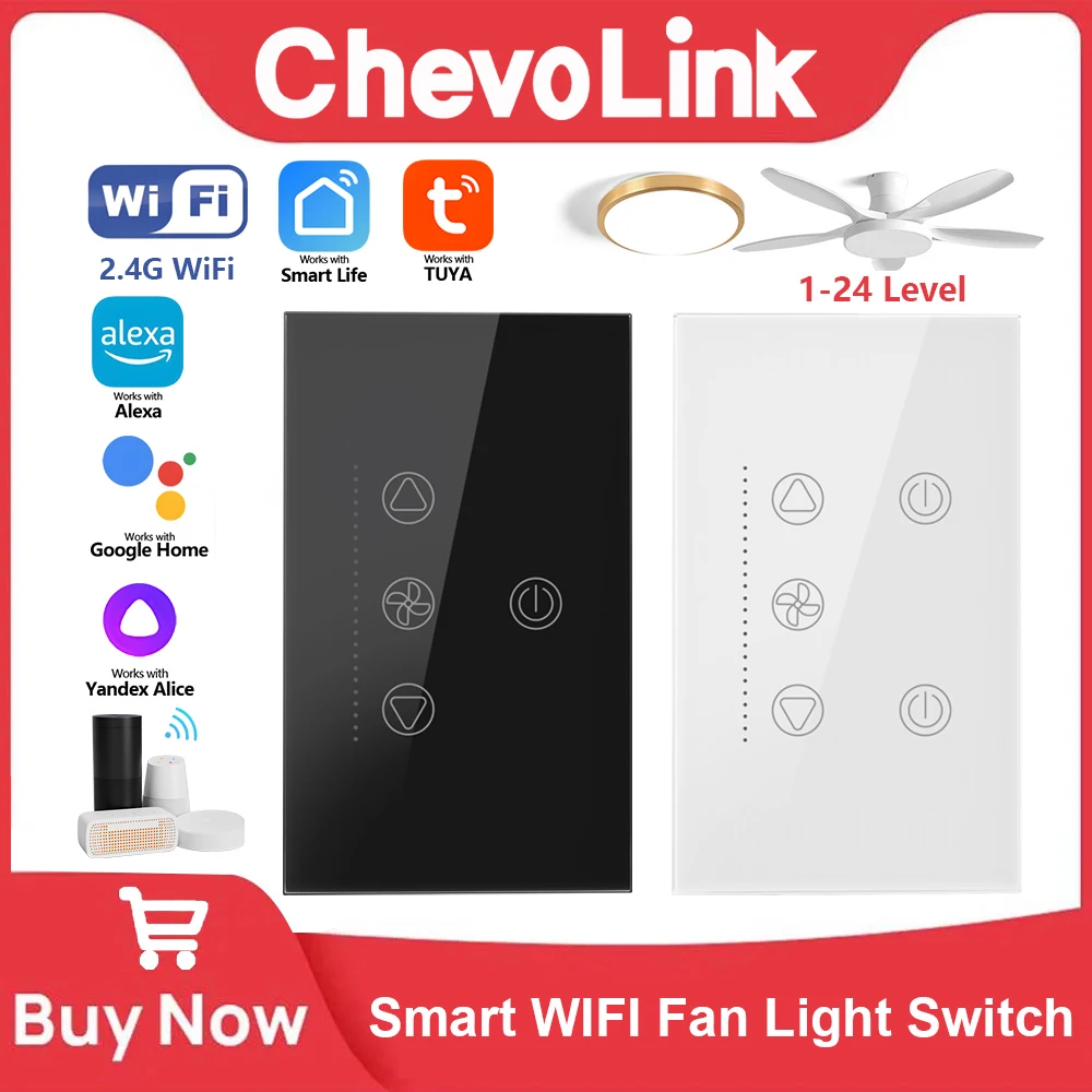 Tuya WiFi Bluetooth Smart Fan  - Smart Ceiling Fan Alexa Wifi 评论和价格