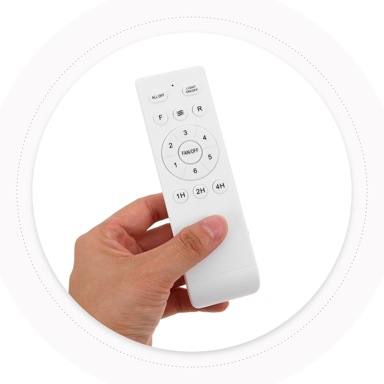 Only 433MHz Ceiling Fan Remote - Ceiling Fan With Remote Control Reversible 评论和价格