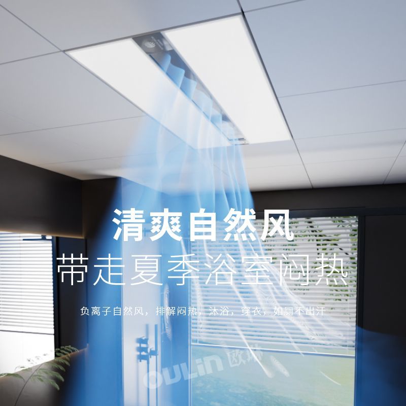 Smart 3-in-1 Bathroom Ceiling  - Smart Ceiling Fan With Light Remote 评论和价格