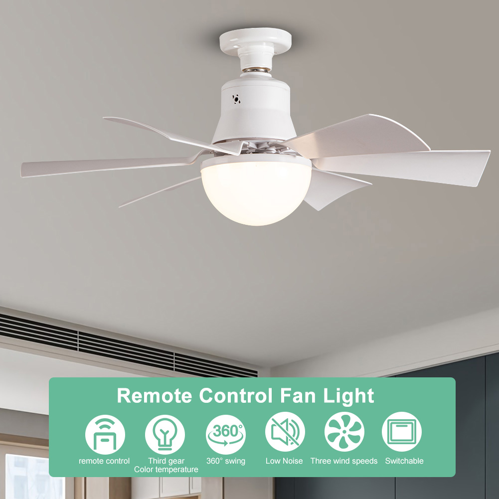 Ceiling Fan Light with Remote  - Ceiling Fan Led 3 Blade Modern 评论和价格