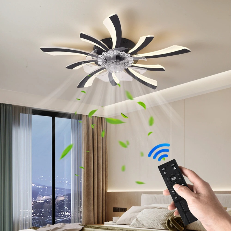 Living Room Ceiling Fan Lamp B - Smart Ceiling Fan With Light Remote 评论和价格
