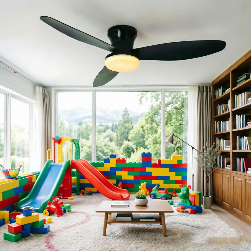 Ceiling Fan with Light 3 Color - Ceiling Fan Led 3 Blade Modern 评论和价格