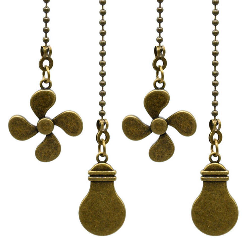 Elegant Four Leaf Ceiling Fan  - Ceiling Fan Pull Chain Switch 评论和价格