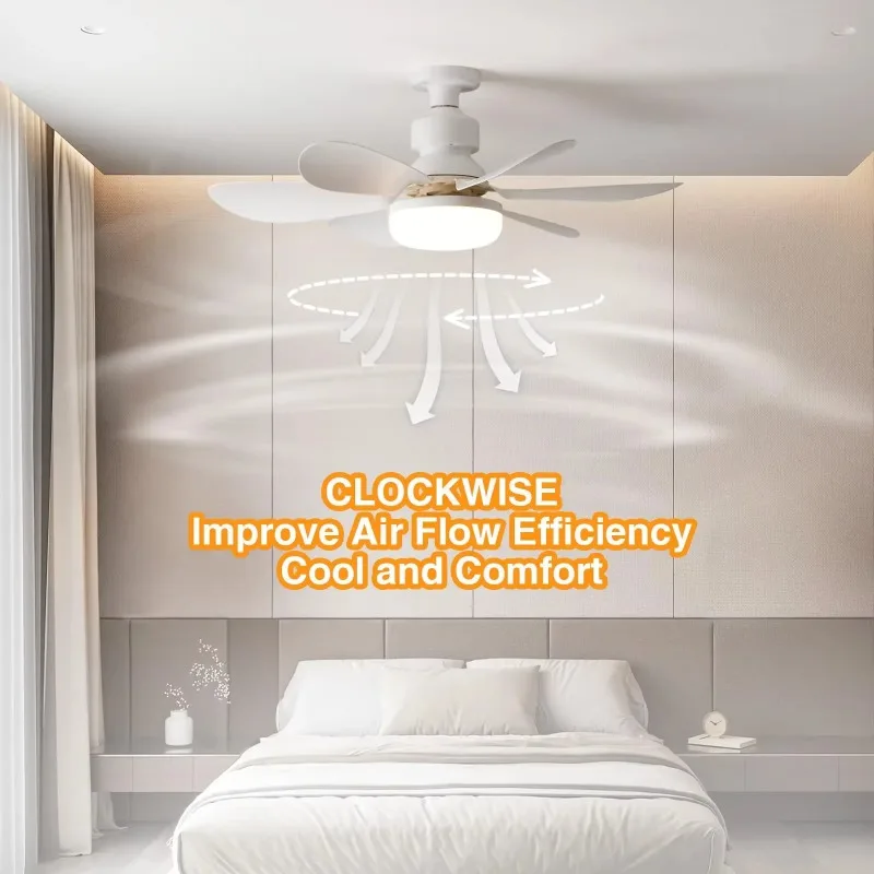 30W/40W Ceiling Fan with Remot - Ceiling Fan With Remote Control Reversible 评论和价格