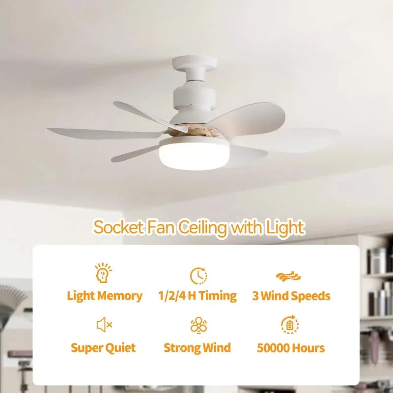 30W/40W Ceiling Fan with Remot - Ceiling Fan With Remote Control Reversible 评论和价格