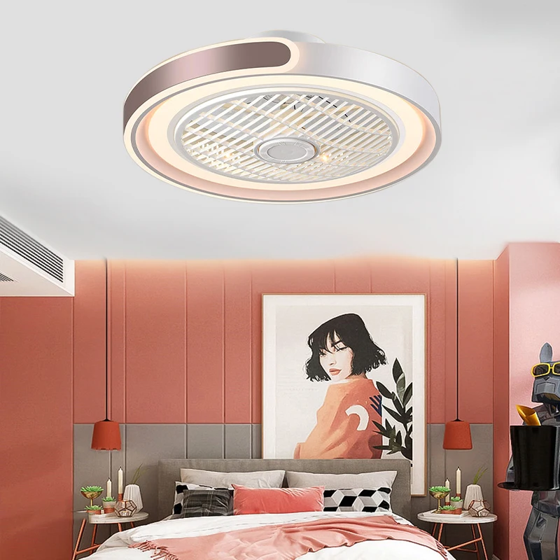 New Smart Fan Light Living Roo - Ceiling Fan Led 3 Blade Modern 评论和价格